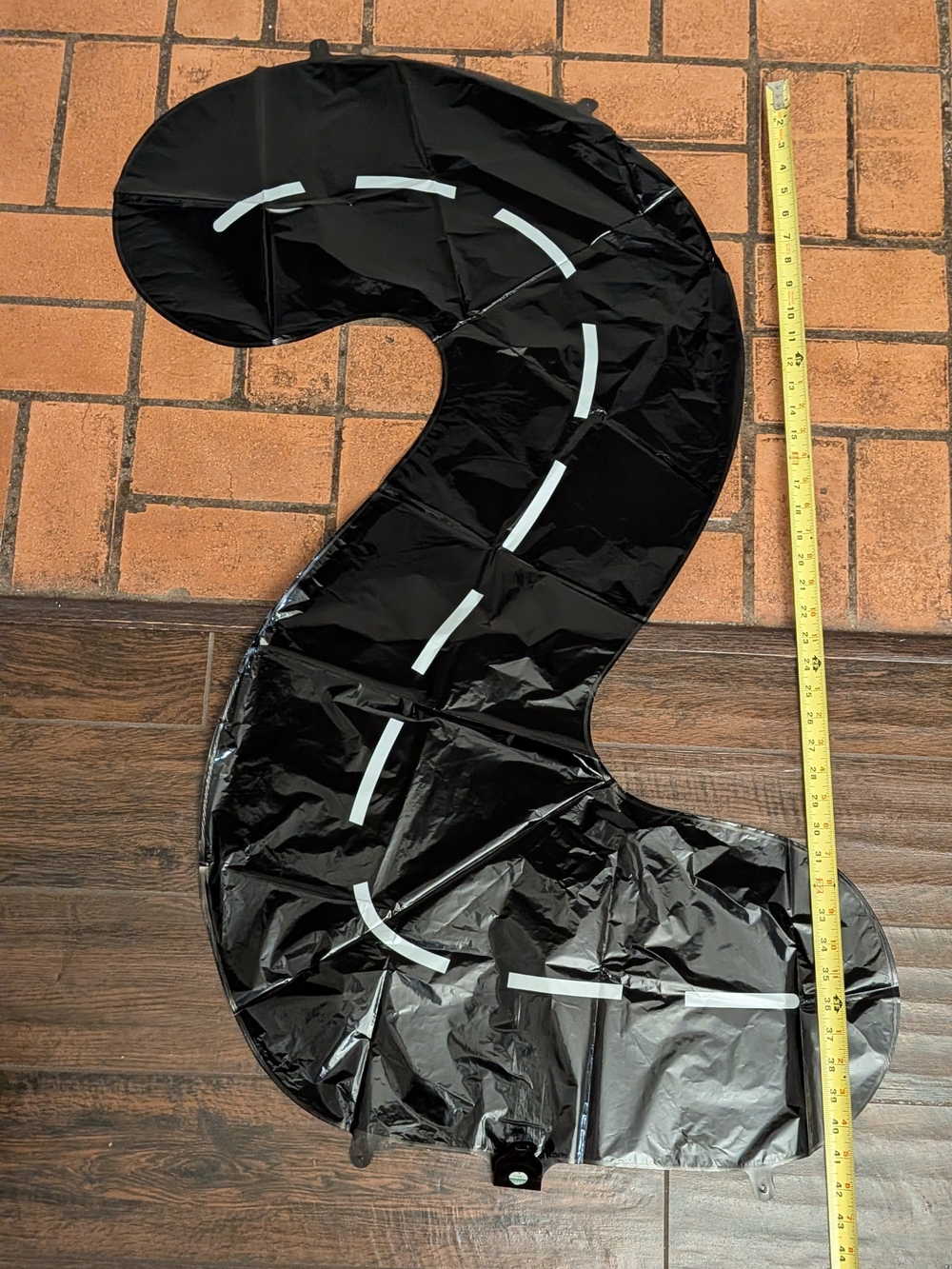 Black Racecar 40" Inflatable Number Balloon 2 or 20 Birthday Party Decoration